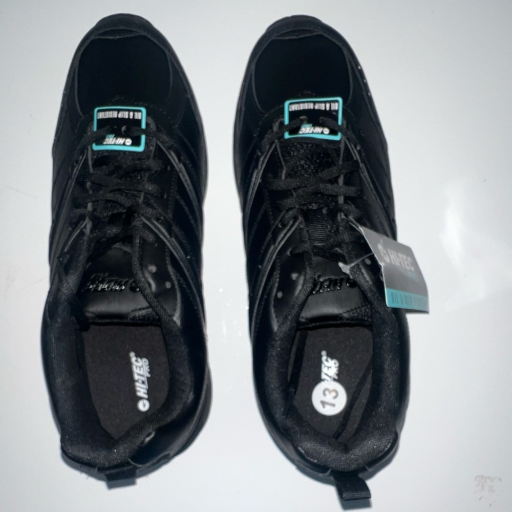 17N11/HI-TEC Pro HT SR Fusion Black X-Wide Men's Work Sneaker Oil Slip Resistant - Picture 10 of 11